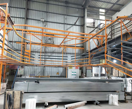 A2鋼結構圍擋生產(chǎn)工藝